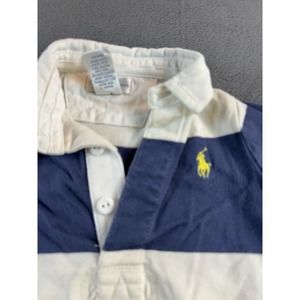 Ralph Lauren polo one‎ piece boys romper size 6 mos